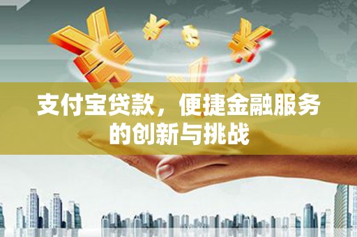 南康支付宝贷款，便捷金融服务的创新与挑战