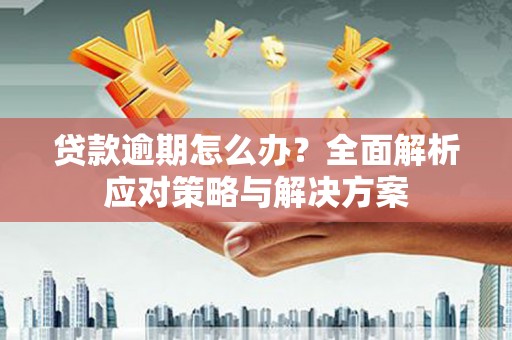 南康贷款逾期怎么办？全面解析应对策略与解决方案