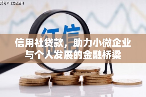 南康信用社贷款，助力小微企业与个人发展的金融桥梁