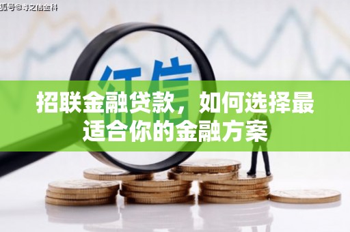 南康招联金融贷款，如何选择最适合你的金融方案