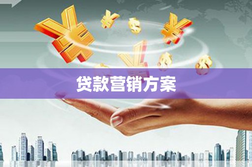 南康贷款营销方案