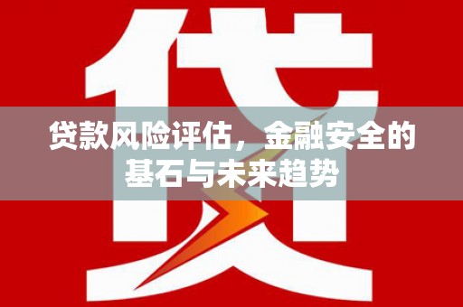 南康贷款风险评估，金融安全的基石与未来趋势