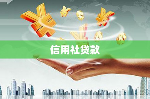南康信用社贷款