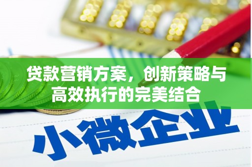 南康贷款营销方案，创新策略与高效执行的完美结合