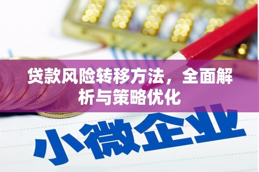 南康贷款风险转移方法，全面解析与策略优化