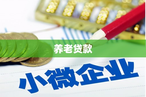 南康养老贷款
