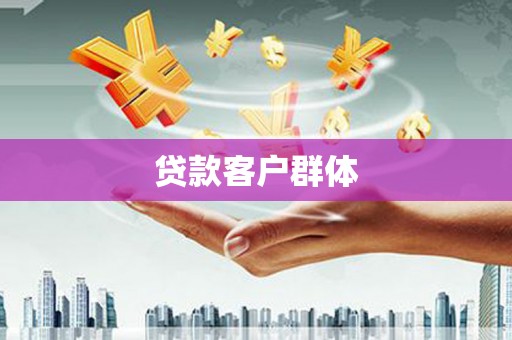 南康贷款客户群体