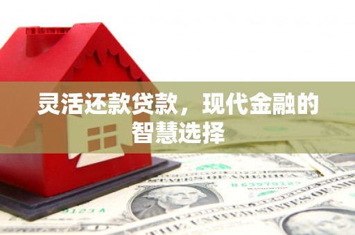 南康灵活还款贷款，现代金融的智慧选择
