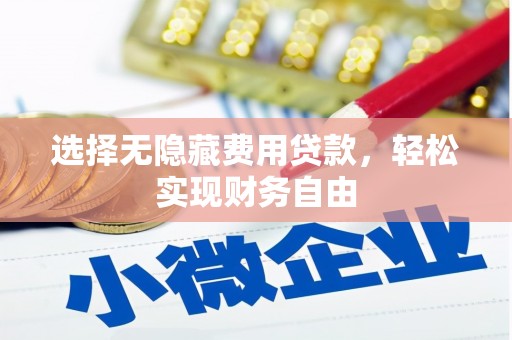 南康选择无隐藏费用贷款，轻松实现财务自由