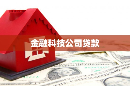南康金融科技公司贷款