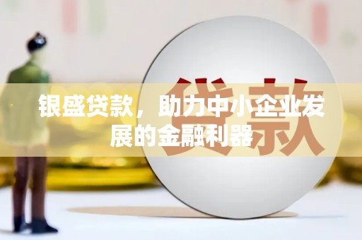 南康银盛贷款，助力中小企业发展的金融利器
