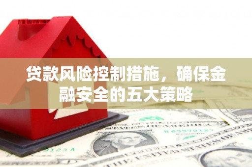 南康贷款风险控制措施，确保金融安全的五大策略