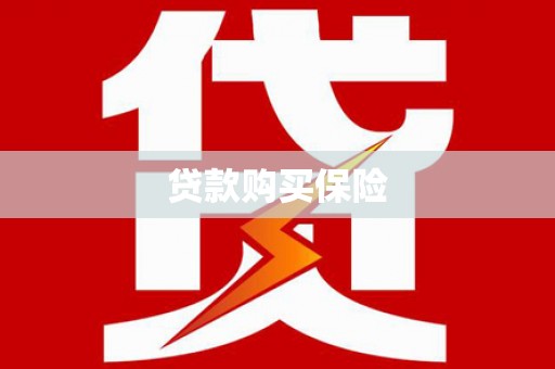 南康贷款购买保险