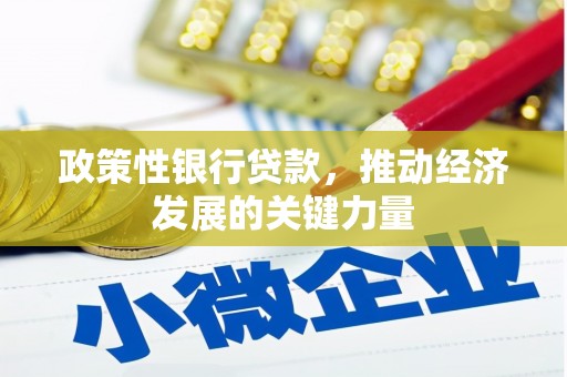 南康政策性银行贷款，推动经济发展的关键力量