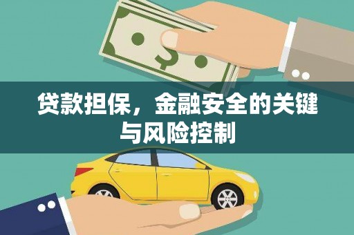 南康贷款担保，金融安全的关键与风险控制