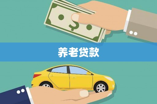南康养老贷款