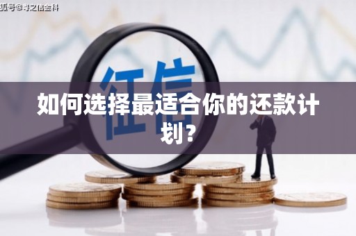 南康如何选择最适合你的还款计划？