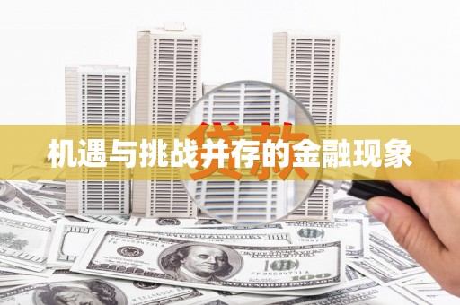 南康机遇与挑战并存的金融现象